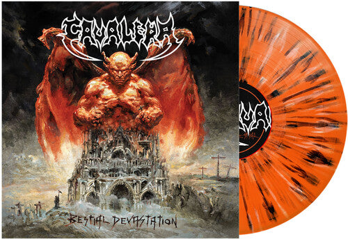 Bestial Devastation (Orange, Black, White, Splatter) [Vinyl] (ONLINE ORDER ONLY)