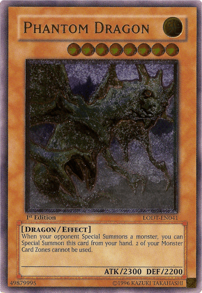 Phantom Dragon [LODT-EN041] Ultimate Rare (ONLINE ORDER ONLY)