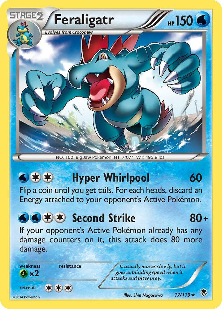 Feraligatr (17/119) [Alternate Art Promos] (Online Only)