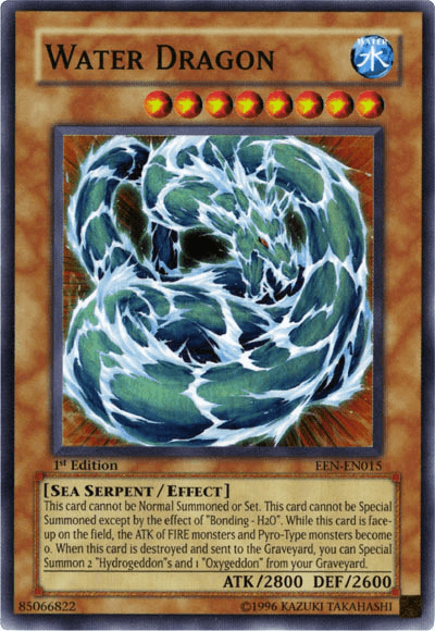 Water Dragon [EEN-EN015] Super Rare (ONLINE ORDER ONLY)