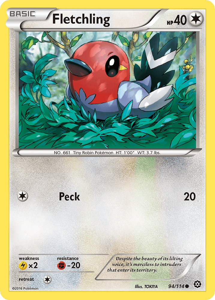 Fletchling (94/114) [XY: Steam Siege] (Online Only)