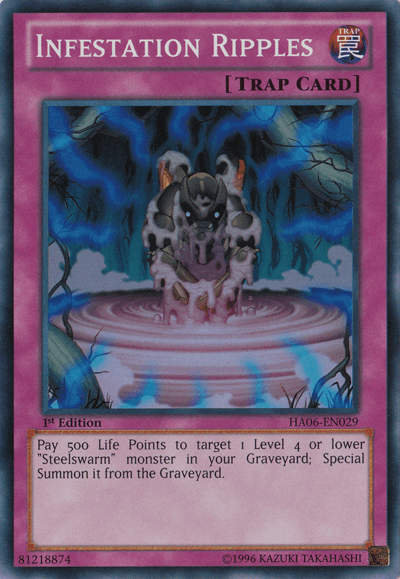 Infestation Ripples [HA06-EN029] Super Rare (ONLINE ORDER ONLY)