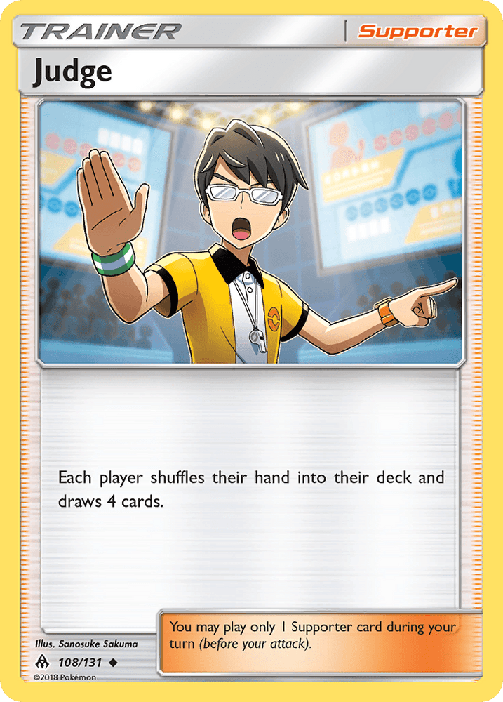 Judge (108/131) [Sun & Moon: Forbidden Light] (Online Only)
