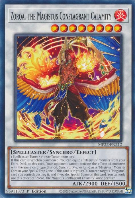 Zoroa, the Magistus Conflagrant Calamity [MP22-EN212] Common (ONLINE ORDER ONLY)