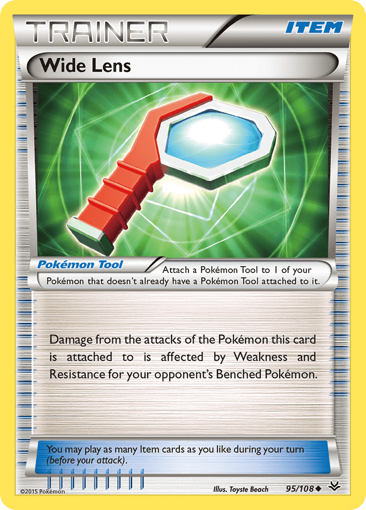 Wide Lens (95/108) [XY: Roaring Skies] (Online Only)