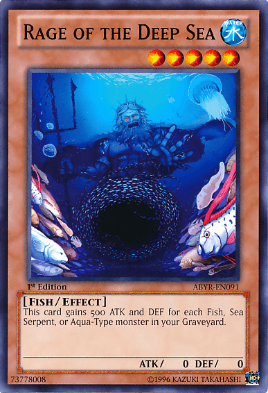 Rage of the Deep Sea [ABYR-EN091] Common (ONLINE ORDER ONLY)
