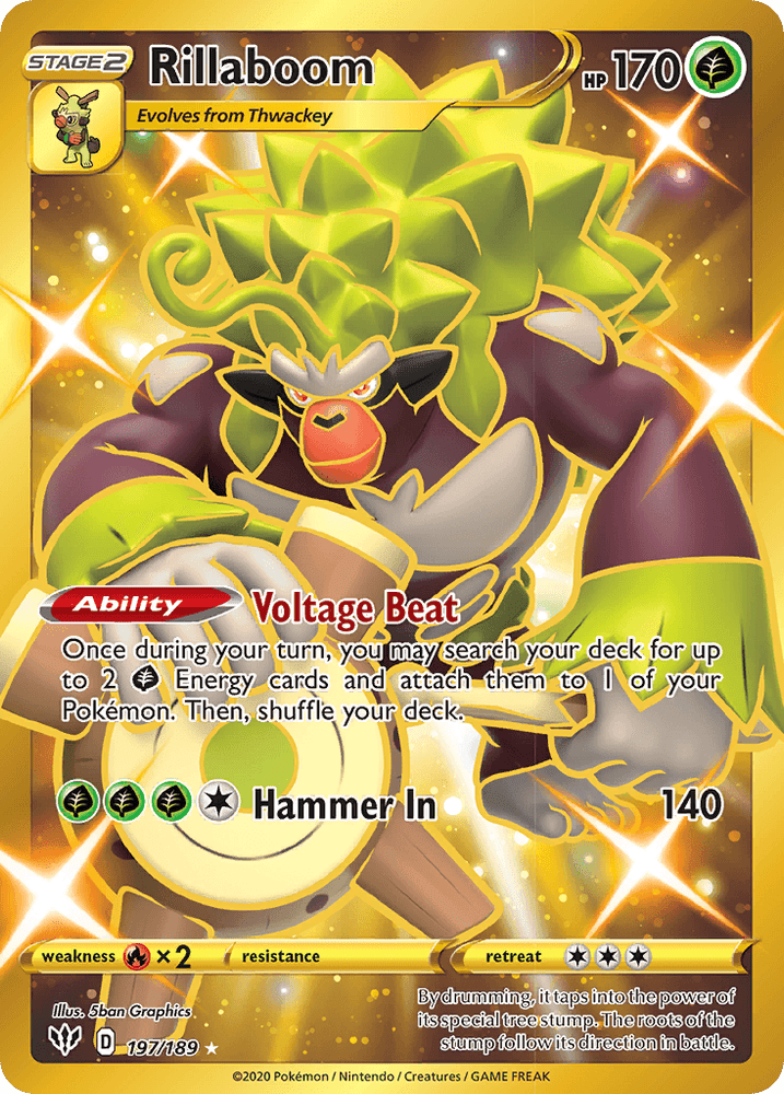 Rillaboom (197/189) [Sword & Shield: Darkness Ablaze] (Online Only)