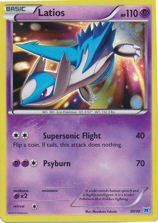 Latios (30/30) [XY: Trainer Kit 2 - Latios] (Online Only)