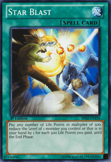 Star Blast [BP02-EN154] Mosaic Rare (ONLINE ORDER ONLY)