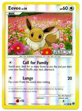 Eevee (62/100) [Burger King Promos: 2009 Collection] (Online Only)