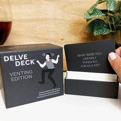 Delve Deck Conversation Cards - Venting Edition (ONLINE ORDER ONLY)
