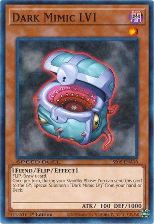 Dark Mimic LV1 [SS05-ENA18] Common (ONLINE ORDER ONLY)