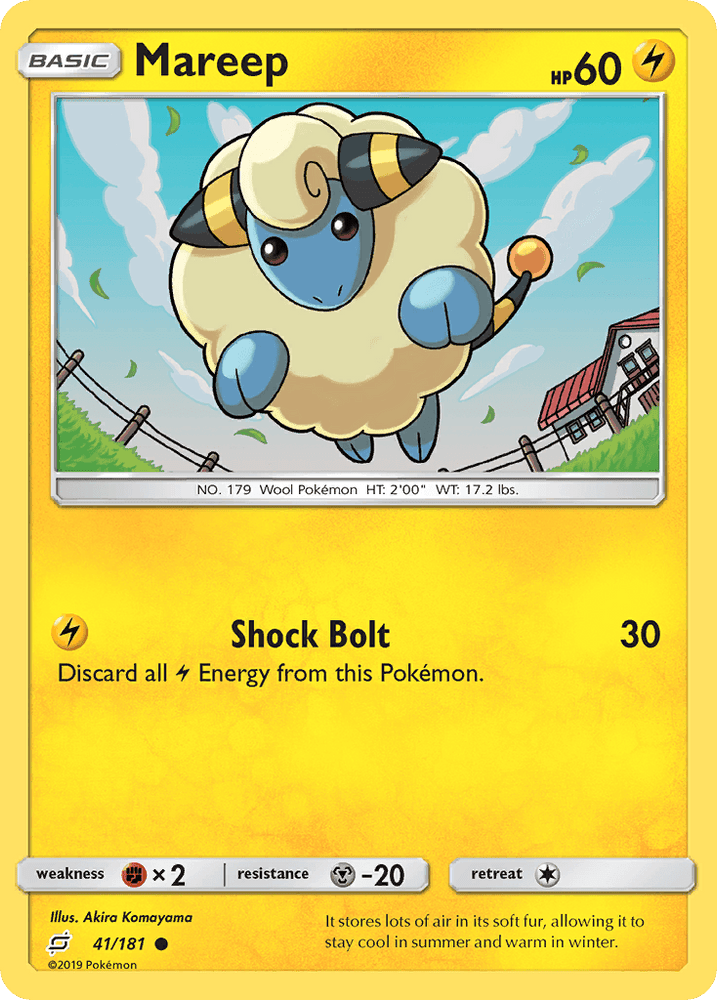 Mareep (41/181) [Sun & Moon: Team Up] (Online Only)