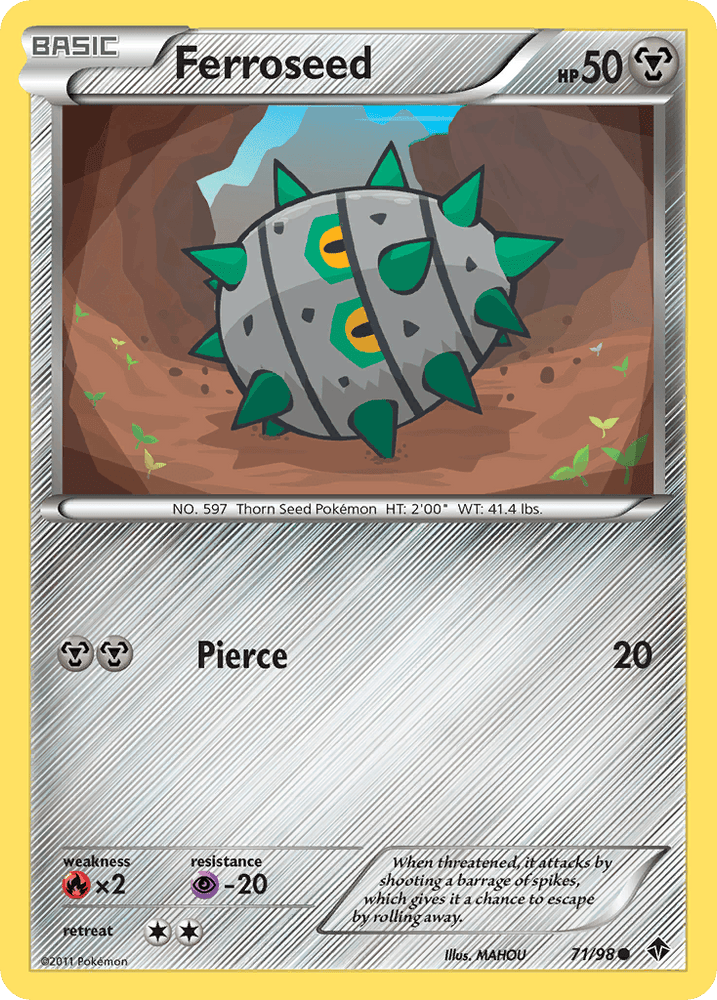 Ferroseed (71/98) [Black & White: Emerging Powers] (Online Only)