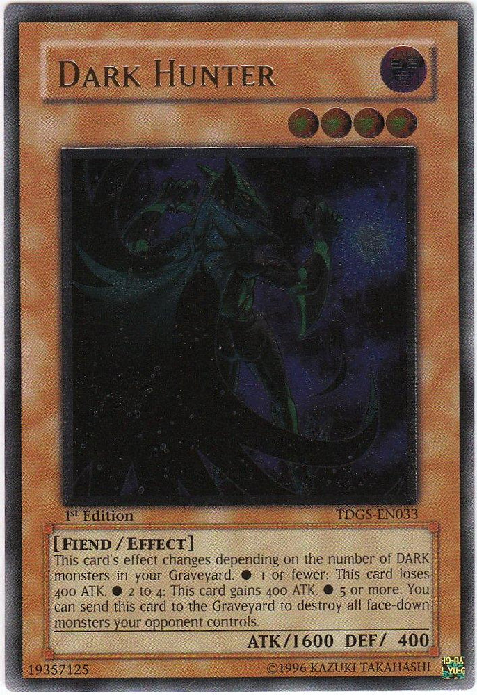 Dark Hunter [TDGS-EN033] Ultimate Rare (ONLINE ORDER ONLY)
