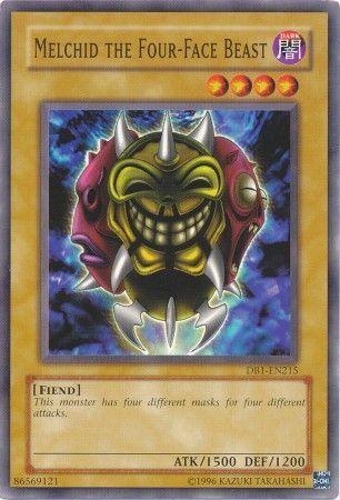 Melchid the Four-Face Beast [DB1-EN215] Common (ONLINE ORDER ONLY)