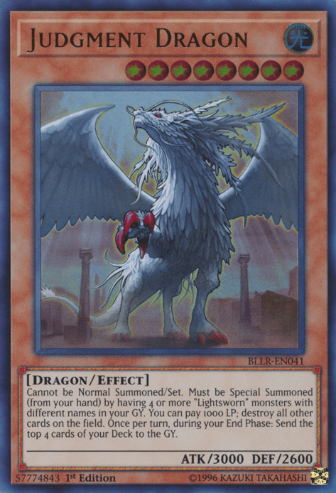 Judgment Dragon [BLLR-EN041] Ultra Rare (ONLINE ORDER ONLY)