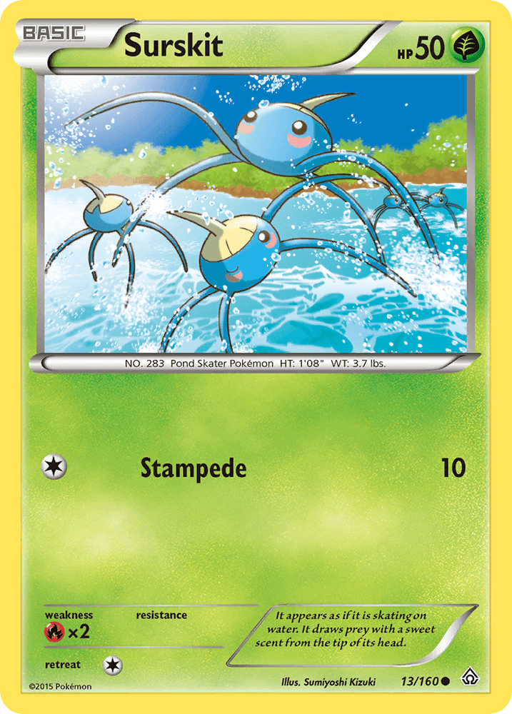 Surskit (13/160) [XY: Primal Clash] (Online Only)