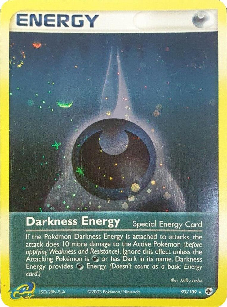 Darkness Energy (93/109) (Cosmos Holo) [EX: Ruby & Sapphire] (Online Only)