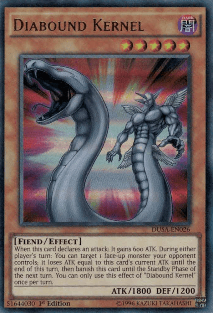 Diabound Kernel [DUSA-EN026] Ultra Rare (ONLINE ORDER ONLY)