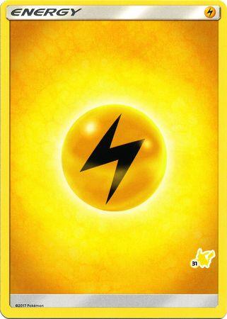 Lightning Energy (Pikachu Stamp #31) [Battle Academy 2020] (Online Only)