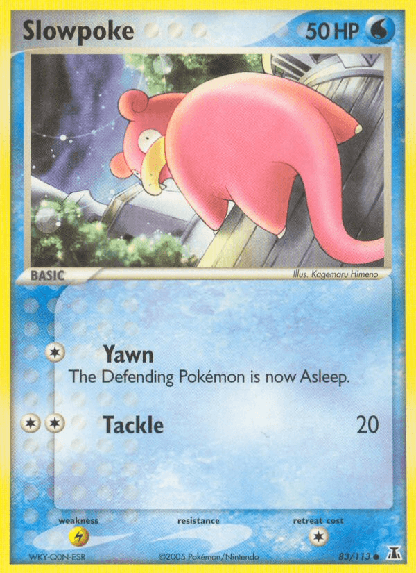 Slowpoke (83/113) [EX: Delta Species] (Online Only)
