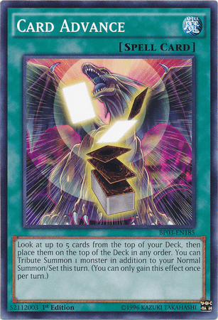 Card Advance [BP03-EN185] Common (ONLINE ORDER ONLY)