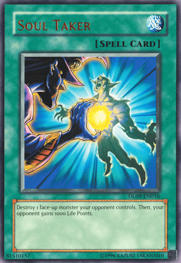 Soul Taker (Bronze) [DL09-EN016] Rare (ONLINE ORDER ONLY)
