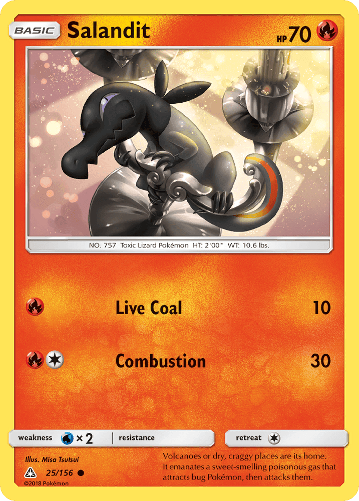 Salandit (25/156) [Sun & Moon: Ultra Prism] (Online Only)