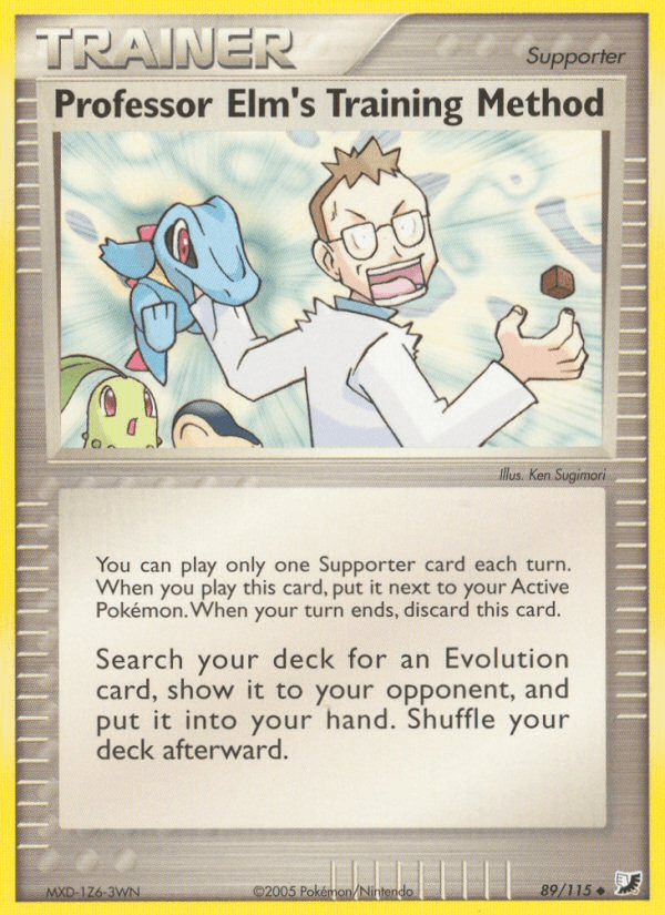 Professor Elm's Training Method (89/115) [EX: Unseen Forces] (Online Only)