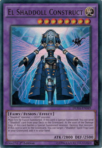 El Shaddoll Construct [DUEA-EN049] Ultra Rare (ONLINE ORDER ONLY)