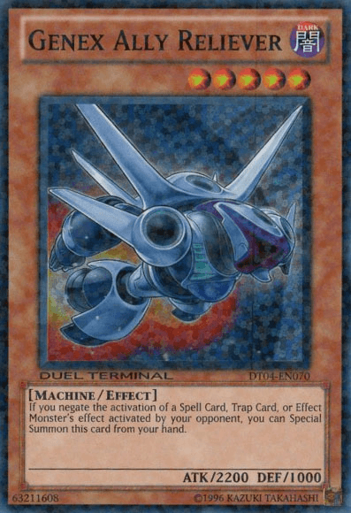 Genex Ally Reliever [DT04-EN070] Super Rare (ONLINE ORDER ONLY)