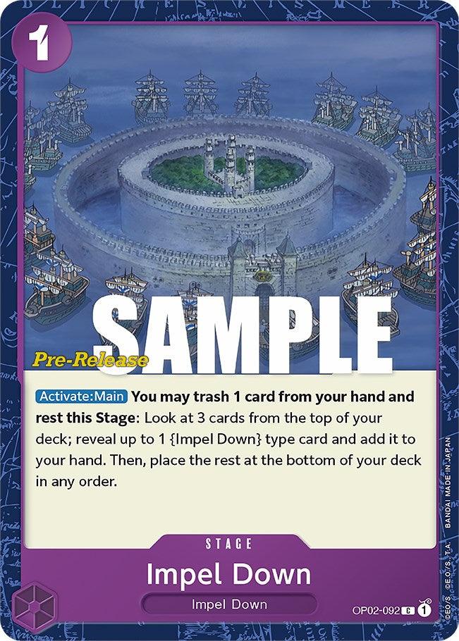 Impel Down [Paramount War Pre-Release Cards] (ONLINE ORDER ONLY)