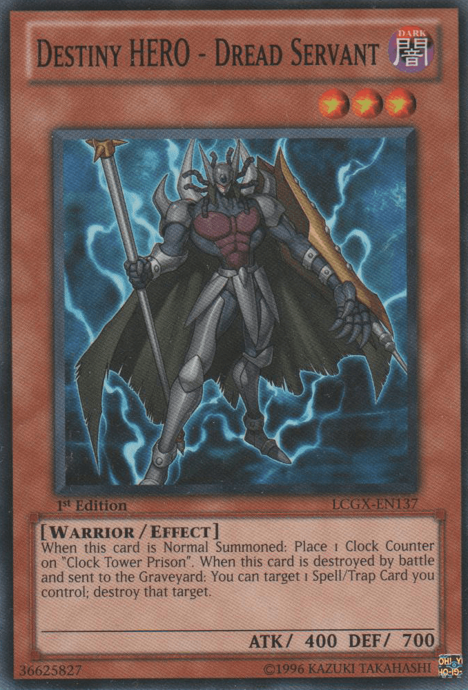 Destiny HERO - Dread Servant [LCGX-EN137] Common (ONLINE ORDER ONLY)
