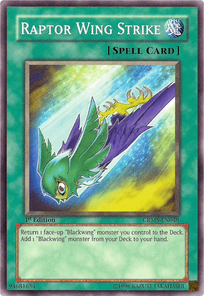 Raptor Wing Strike [CRMS-EN048] Common (ONLINE ORDER ONLY)