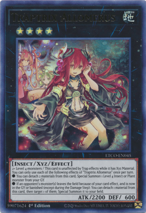 Traptrix Allomerus [ETCO-EN045] Starlight Rare (ONLINE ORDER ONLY)