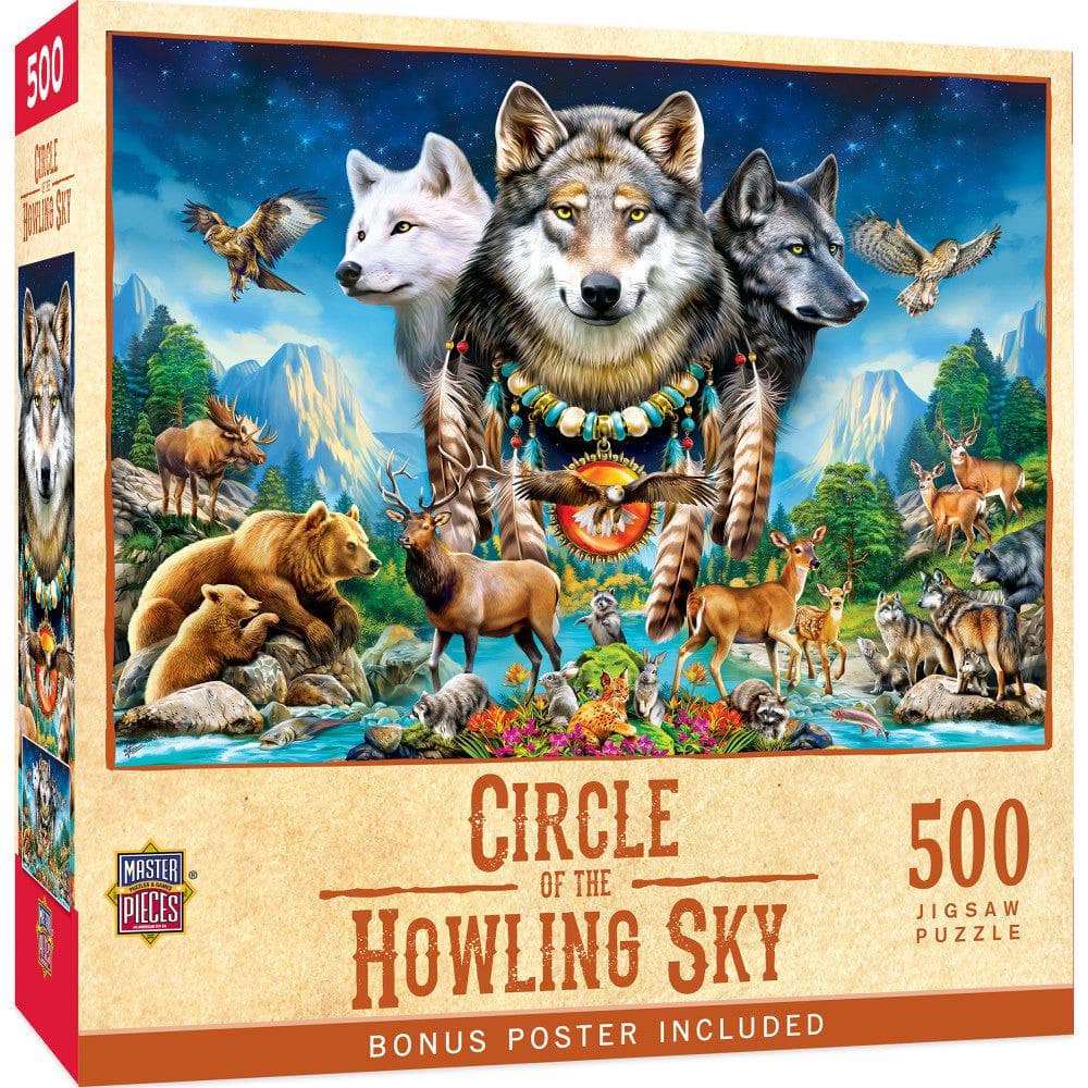 Circle of the Howling Sky 500 Piece Jigsaw Puzzle