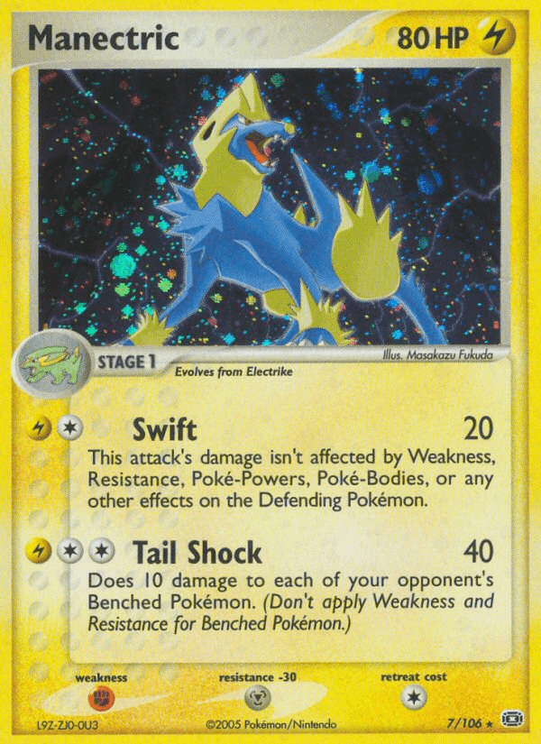 Manectric (7/106) [EX: Emerald] (Online Only)