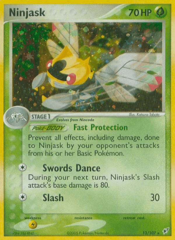 Ninjask (13/107) [EX: Deoxys] (Online Only)