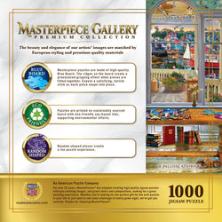 Masterpiece Gallery - A Puzzling Afternoon 1000 Piece Jigsaw Puzzle (ONLINE ORDER ONLY)