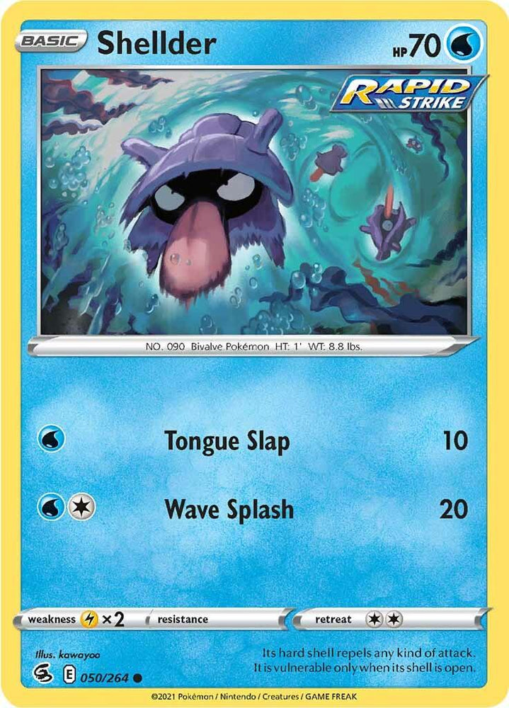 Shellder (050/264) [Sword & Shield: Fusion Strike] (Online Only)