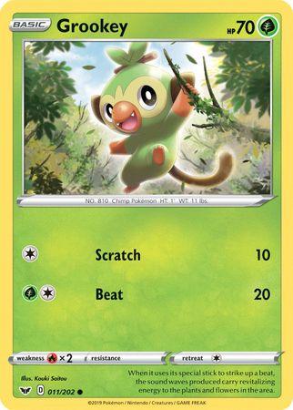 Grookey (011/202) (Premium Collection) [Sword & Shield: Base Set] (Online Only)
