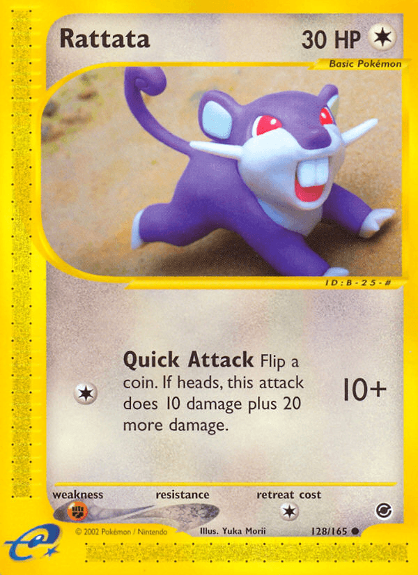 Rattata (128/165) [Expedition: Base Set] (Online Only)