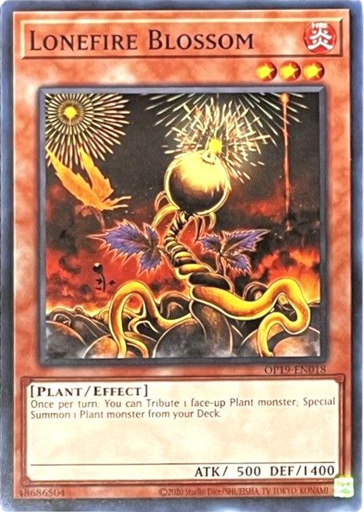 Lonefire Blossom [OP19-EN018] Common (ONLINE ORDER ONLY)