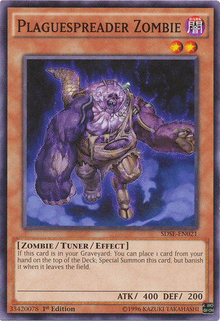 Plaguespreader Zombie [SDSE-EN021] Common (ONLINE ORDER ONLY)