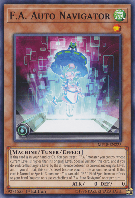 F.A. Auto Navigator [MP18-EN225] Common (ONLINE ORDER ONLY)