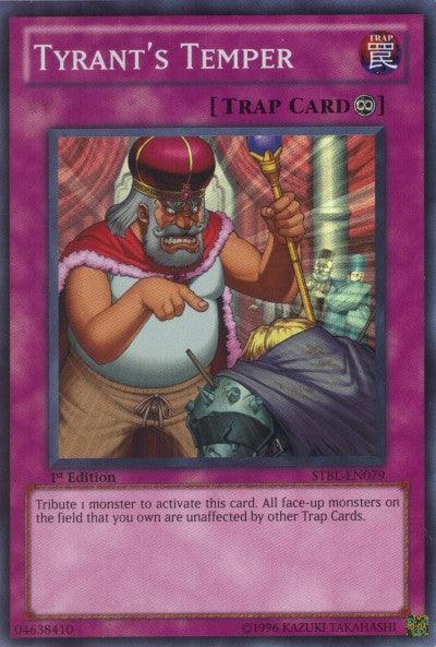 Tyrant's Temper [STBL-EN079] Super Rare (ONLINE ORDER ONLY)