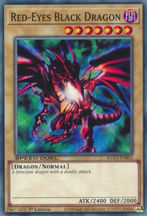 Red-Eyes Black Dragon [SGX3-ENB02] Common (ONLINE ORDER ONLY)