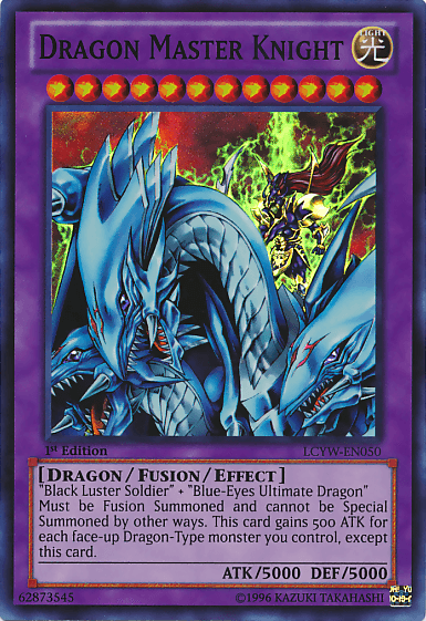 Dragon Master Knight [LCYW-EN050] Super Rare (ONLINE ORDER ONLY)