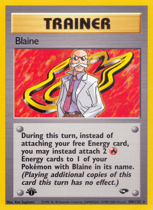 Blaine (100/132) [Gym Challenge 1st Edition] (Online Only)